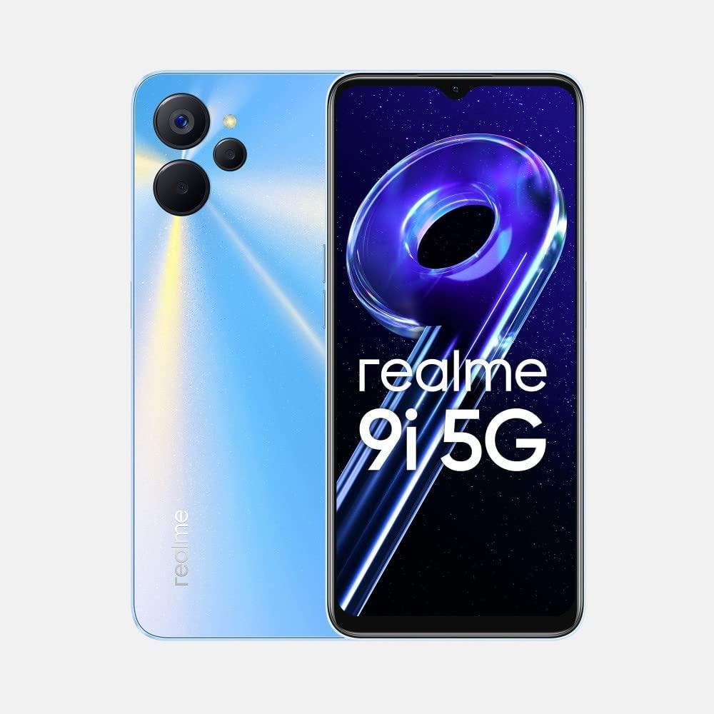 (Refurbished) Realme 9i 5G (Soulful Blue, 4GB RAM, 64GB Storage) - Triveni World