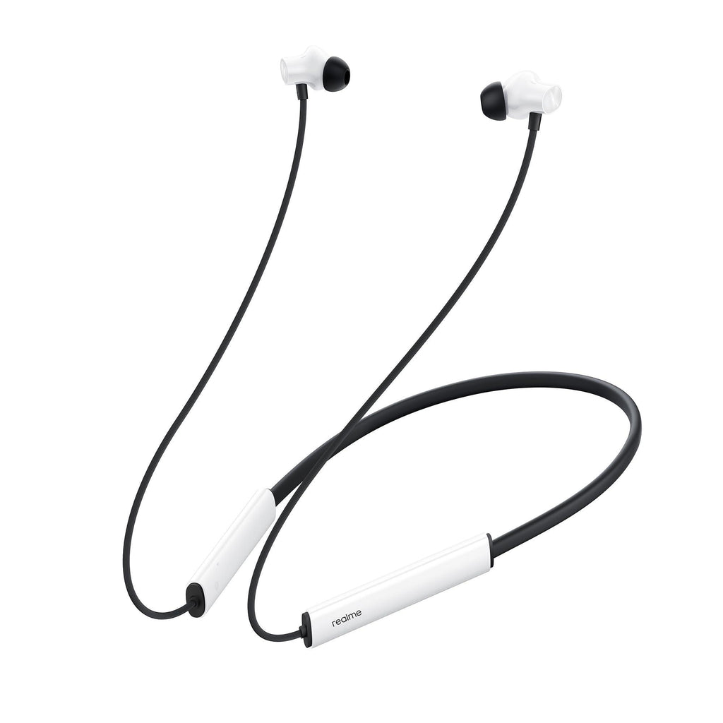 (Refurbished) realme Buds Wireless 3 in-Ear Bluetooth Headphones,30dB ANC, Spatial Audio,13.6mm Dynamic Bass Driver,Upto 40 Hours Playback, Fast Charging, 45ms Low Latency for Gaming,Dual Device Connection (White) - Triveni World