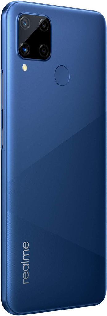 (Refurbished) Realme C15 (Power Silver, 3GB RAM, 32GB Storage) - Triveni World