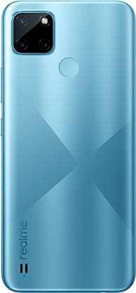 (Refurbished) realme C21Y (Cross Blue, 3GB RAM, 32GB Storage), Medium - Triveni World