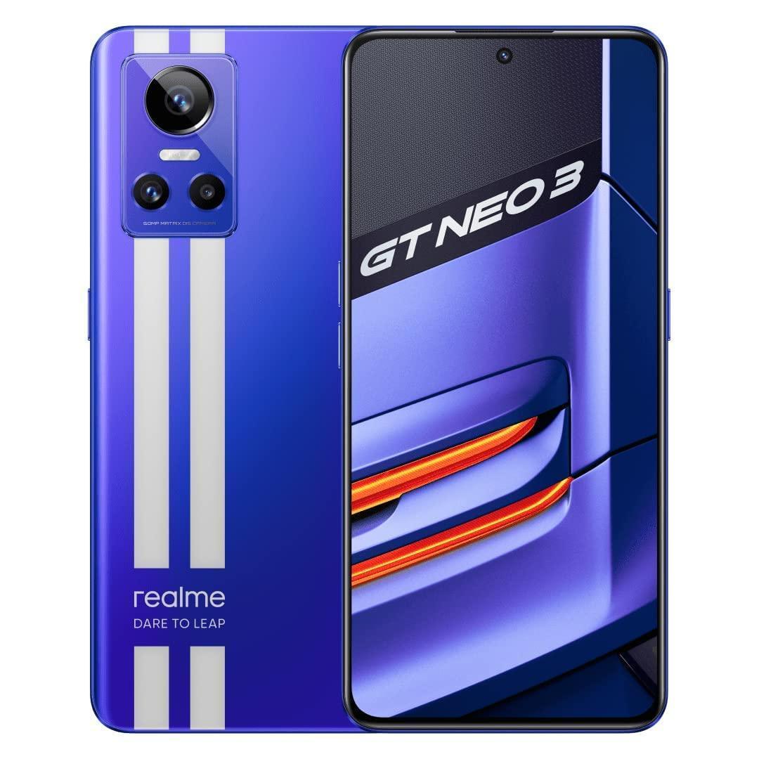 (Refurbished) Realme GT Neo 3 (150W) (Nitro Blue, 12GB RAM, 256GB Storage) - Triveni World