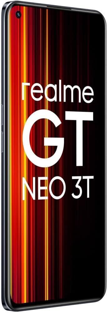 (Refurbished) realme GT NEO 3T (Shade Black, 8GB+128GB) Qualcomm Snapdragon 870 | 64MP Camera - Triveni World