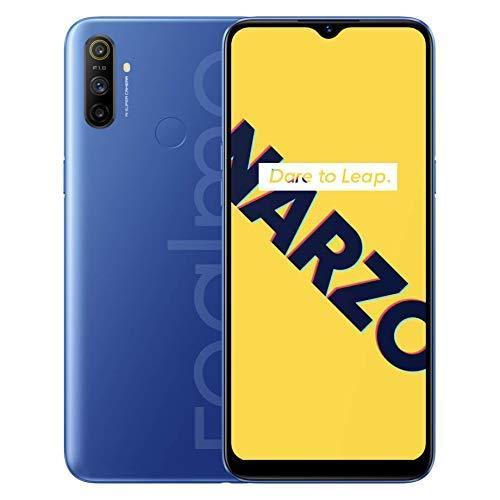 (Refurbished) Realme Narzo 10a (So Blue, 4GB+64GB) - Triveni World