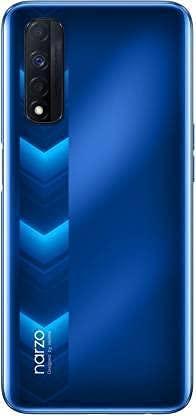 (Refurbished) realme Narzo 30 (Racing Blue, 4GB RAM, 64GB Storage) Without Offers - Triveni World