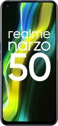 (Refurbished) Realme Narzo 50 (Speed Black, 4GB RAM, 64GB Storage) - Triveni World