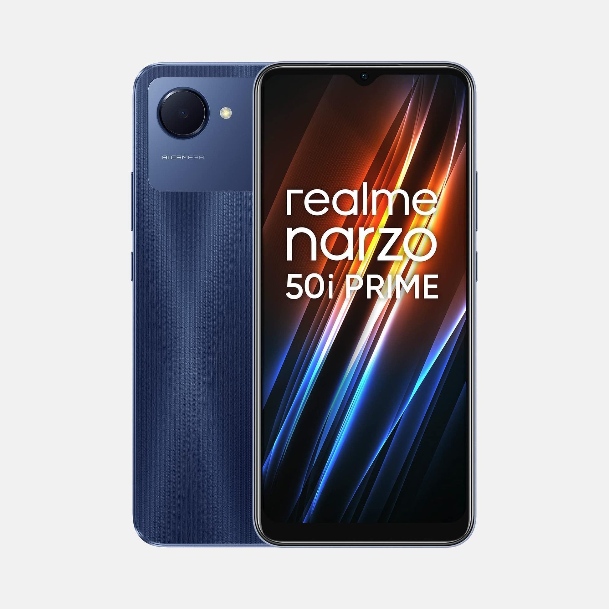 (Refurbished) Realme Narzo 50i Prime (Dark Blue,4GB RAM, 64GB Storage) - Triveni World