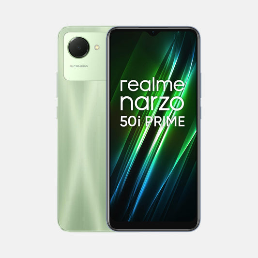 (Refurbished) Realme Narzo 50i Prime (Mint Green,4GB RAM, 64GB Storage) - Triveni World