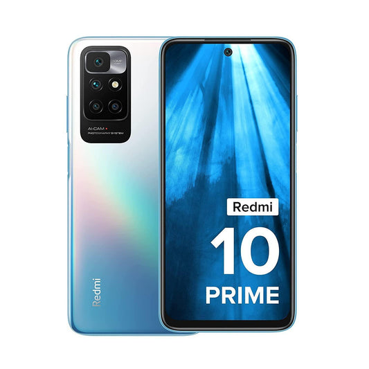 (Refurbished) Redmi 10 Prime (Bifrost Blue, 4GB RAM, 64GB ROM |Helio G88 with extendable RAM Upto 2GB |FHD+ 90Hz Adaptive Sync Display) - Triveni World