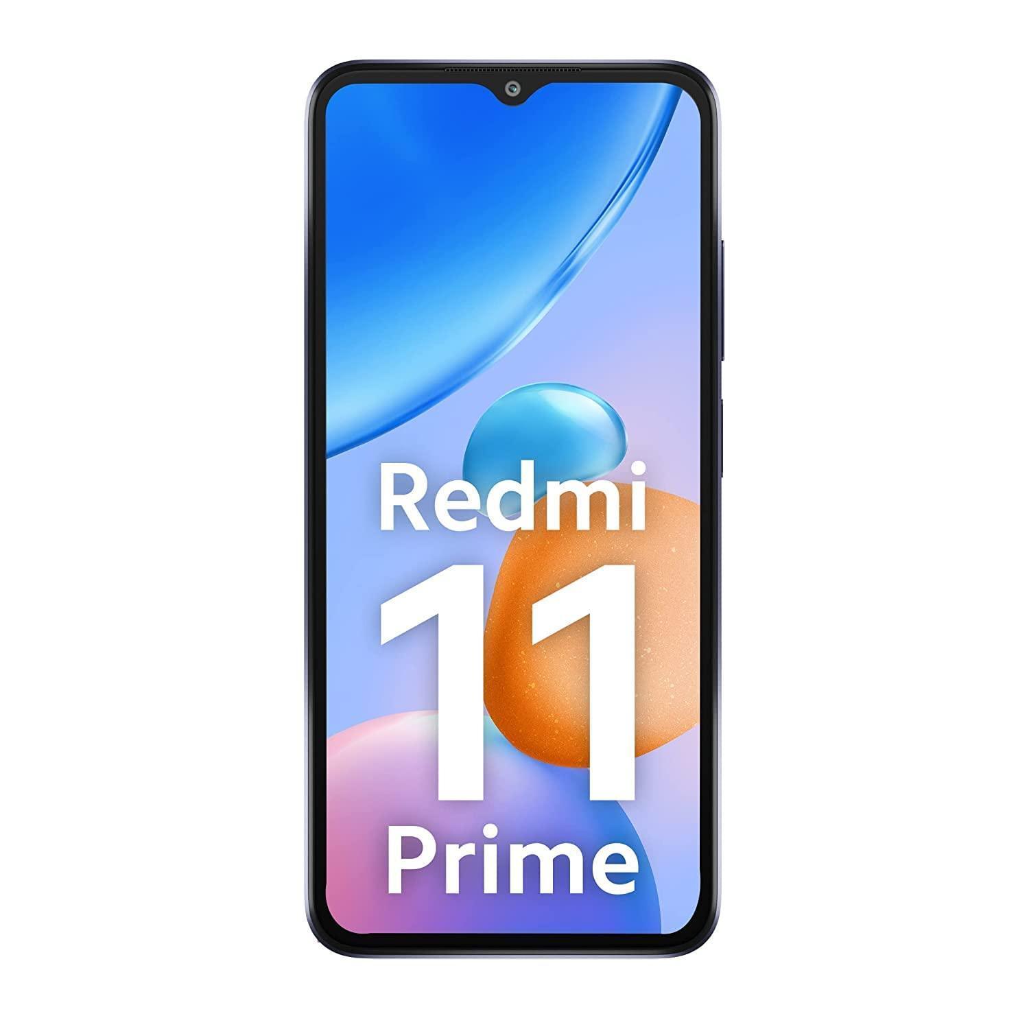 (Refurbished) Redmi 11 Prime (Peppy Purple, 4GB RAM 64GB ROM) | Prime Design | High Performance Helio G9 - Triveni World