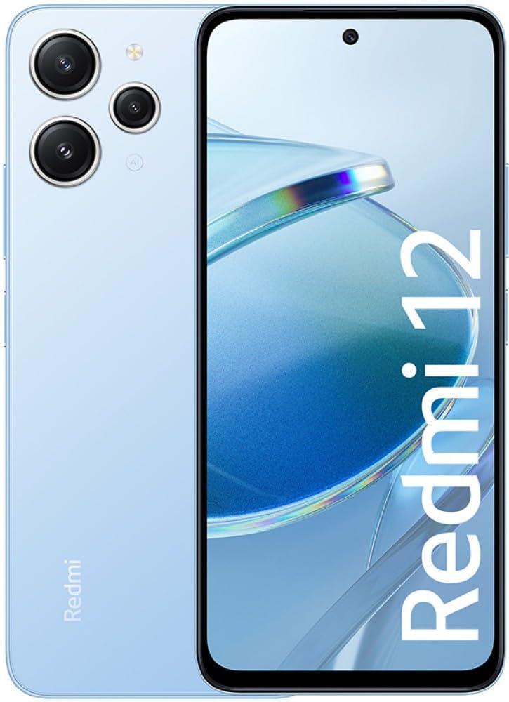 (Refurbished) Redmi 12 (Pastel Blue, 4GB RAM, 128B Storage) - Triveni World