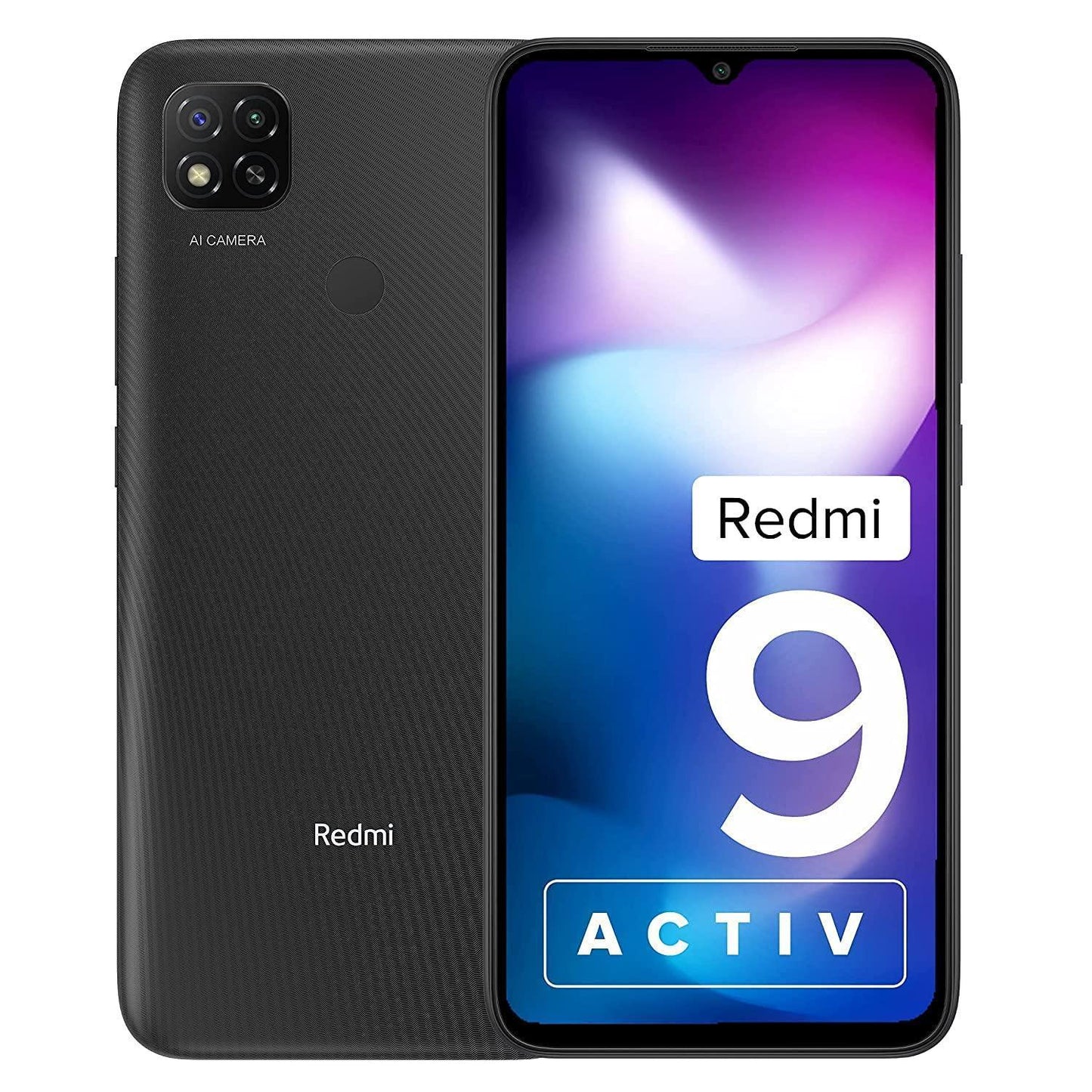 (Refurbished) Redmi 9 Activ (Carbon Black, 4GB RAM, 64GB Storage) - Triveni World