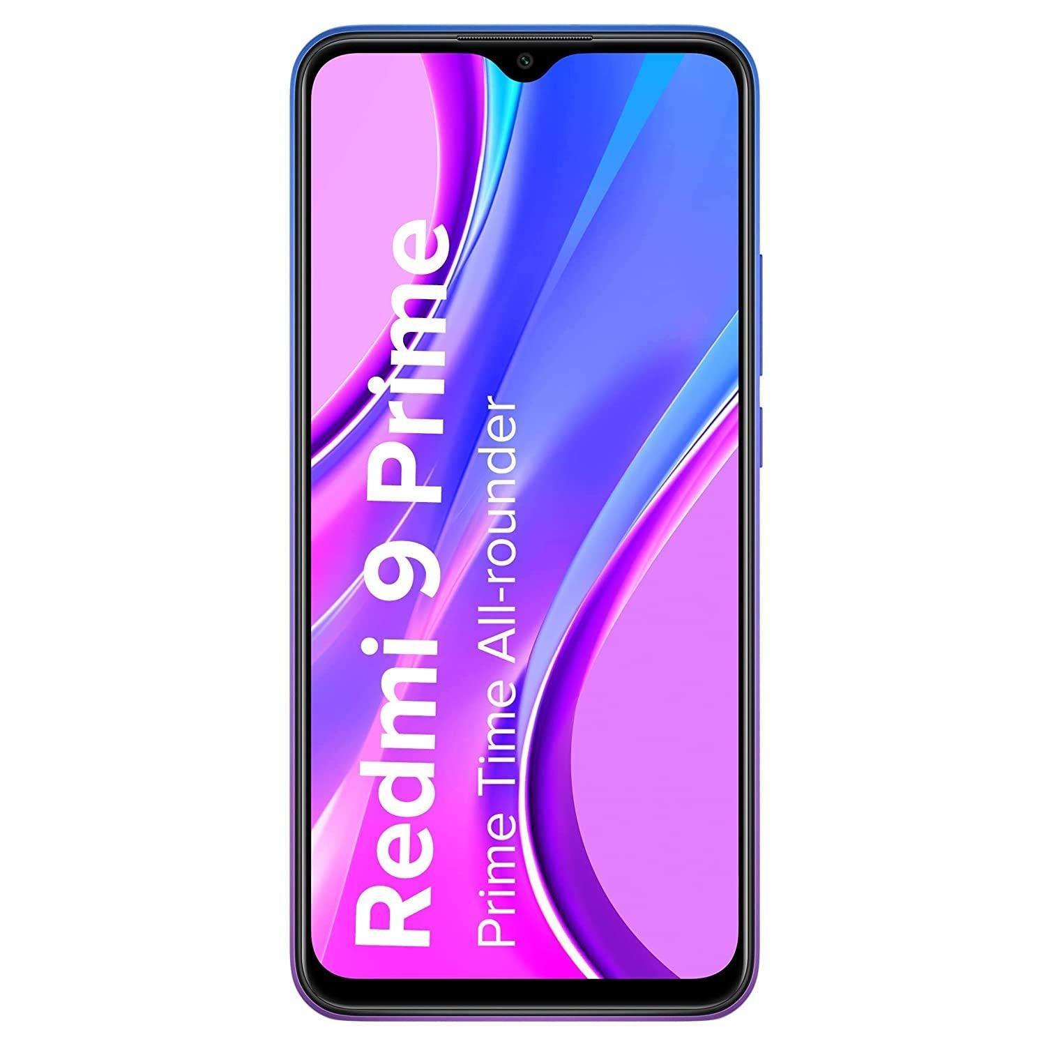 (Refurbished) Redmi 9 Prime (Sunrise Flare, 4GB RAM, 128GB Storage) - Full HD+ Display & AI Quad Camera - Triveni World