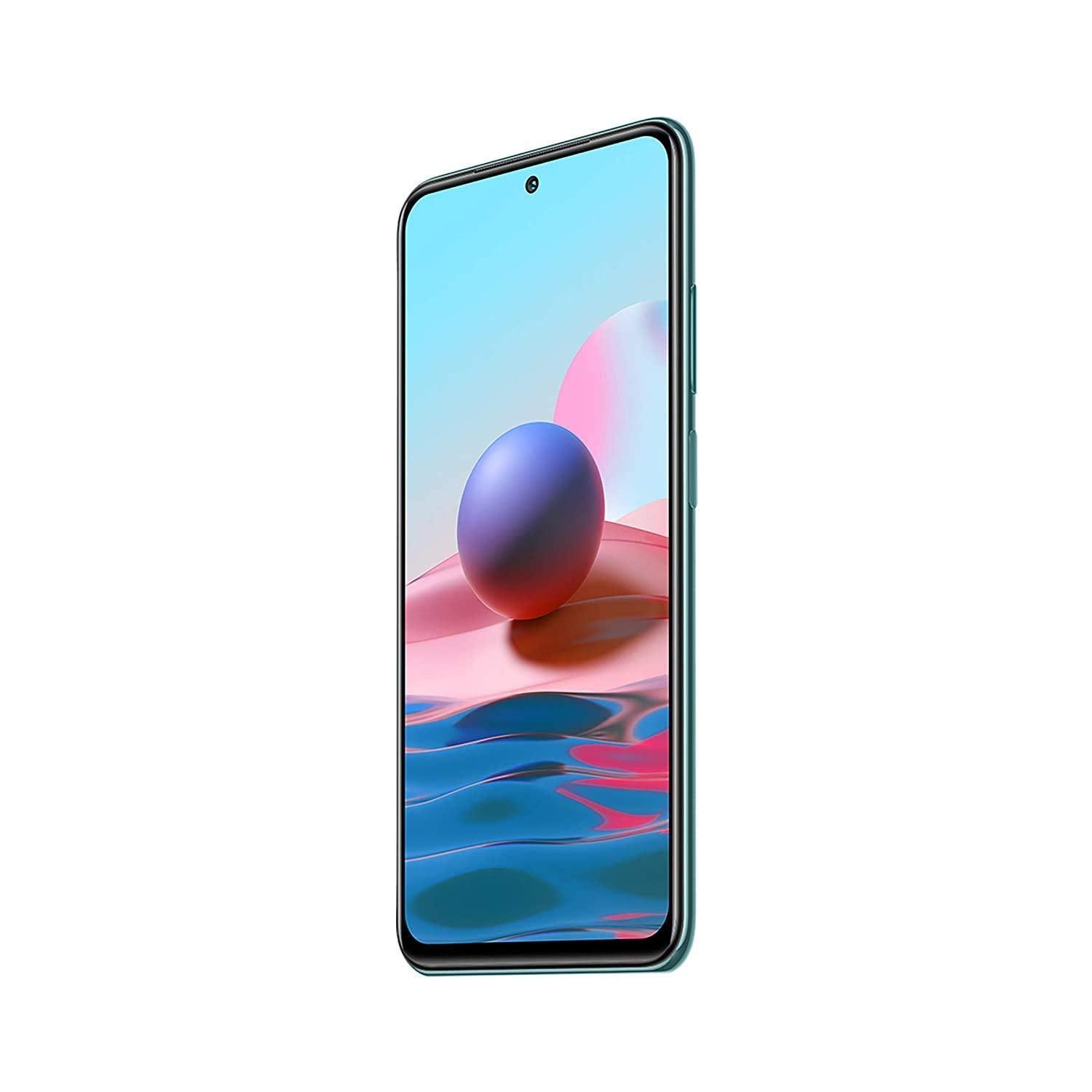 (Refurbished) Redmi Note 10 (Aqua Green, 4GB RAM, 64GB Storage) - Amoled Dot Display | 48MP IMX582 Sensor | Snapdragon 678 Processor - Triveni World