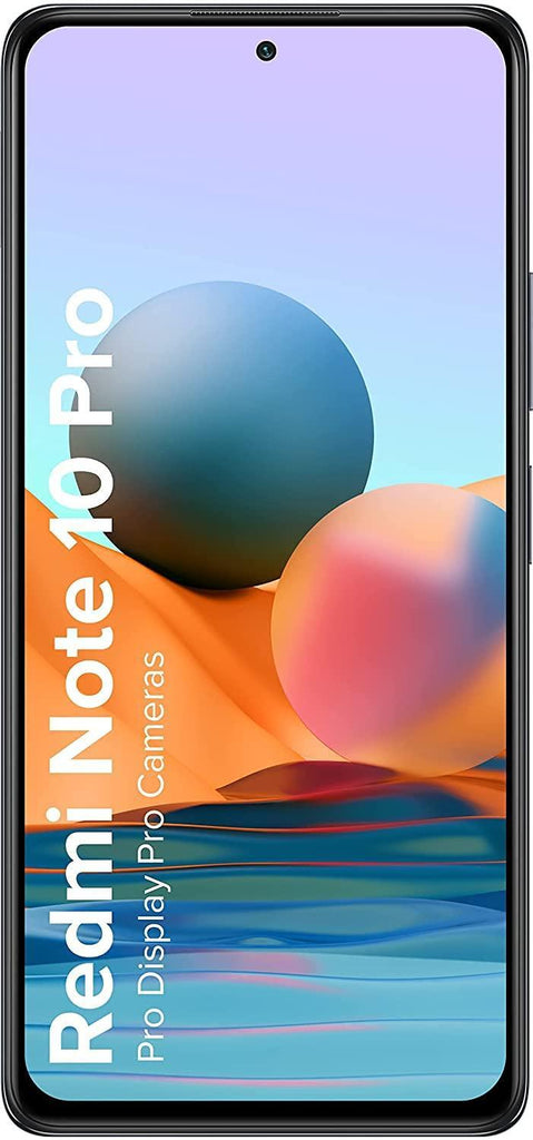 (Refurbished) Redmi Note 10 Pro (Dark Night, 6GB RAM, 128GB Storage) -120Hz Super Amoled Display | 64MP with 5MP Super Tele-Macro - Triveni World