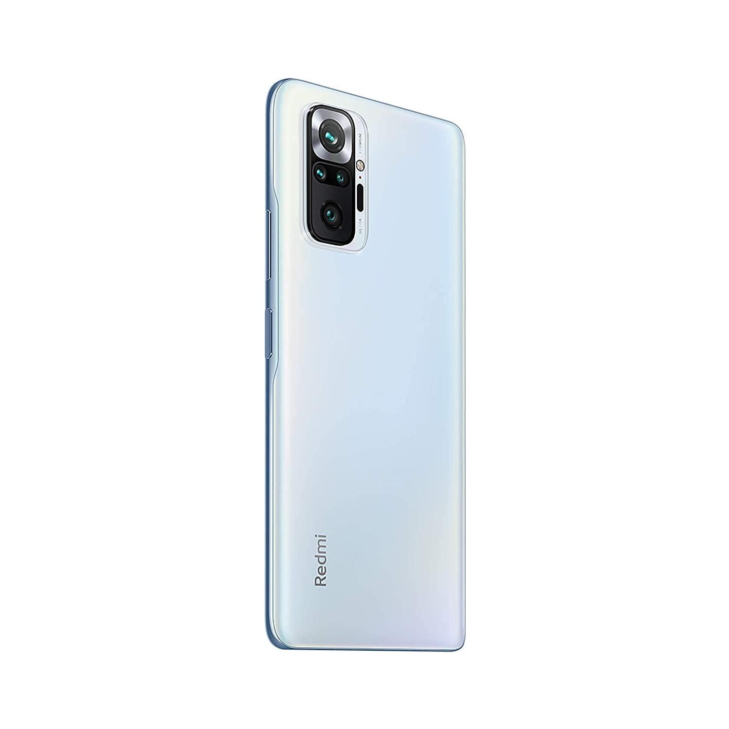 (Refurbished) Redmi Note 10 Pro (Glacial Blue, 6GB RAM, 128GB Storage) -120Hz Super Amoled Display | 64MP with 5MP Super Tele-Macro - Triveni World