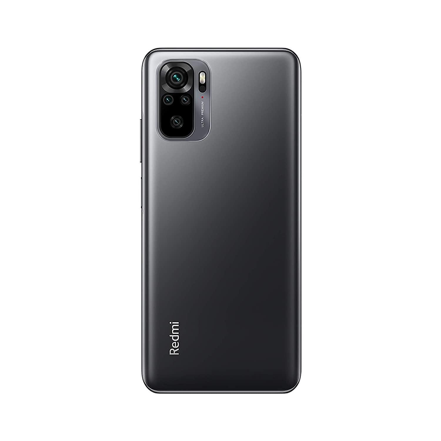 (Refurbished) Redmi Note 10 (Shadow Black, 6GB RAM, 128GB Storage) - Amoled Dot Display | 48MP IMX582 Sensor | Snapdragon 678 Processor - Triveni World