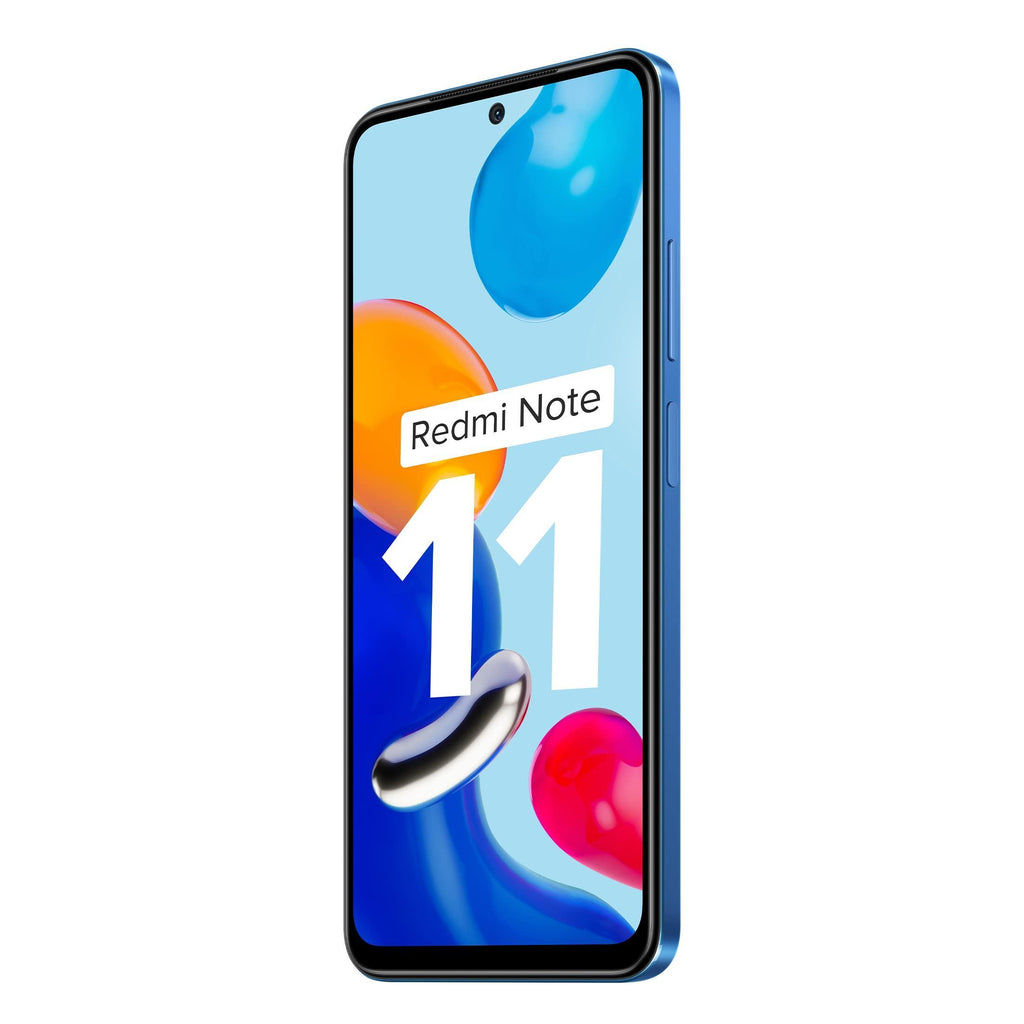 (Refurbished) Redmi Note 11 (Horizon Blue, 6GB RAM, 128GB Storage)|90Hz FHD+ AMOLED Display | Qualcomm® Snapdragon™ 680-6nm | Alexa Built-in | 33W Charger Included - Triveni World