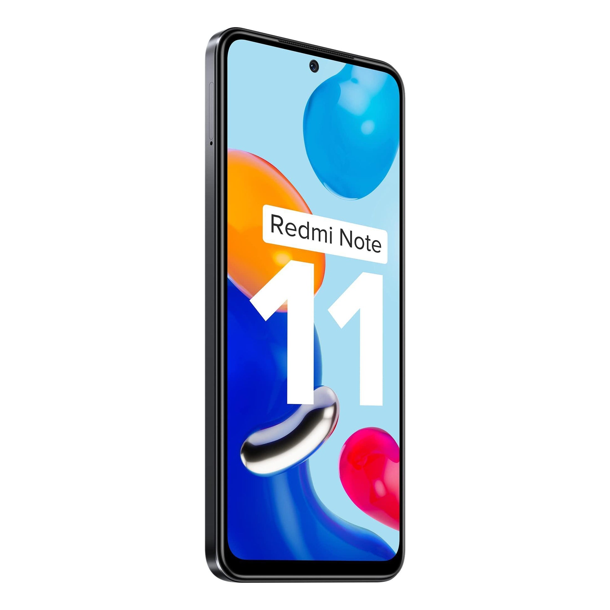 (Refurbished) Redmi Note 11 (Space Black, 4GB RAM, 64GB Storage)|90Hz FHD+ AMOLED Display | Qualcomm® Snapdragon™ 680-6nm | Alexa Built-in | 33W Charger Included - Triveni World