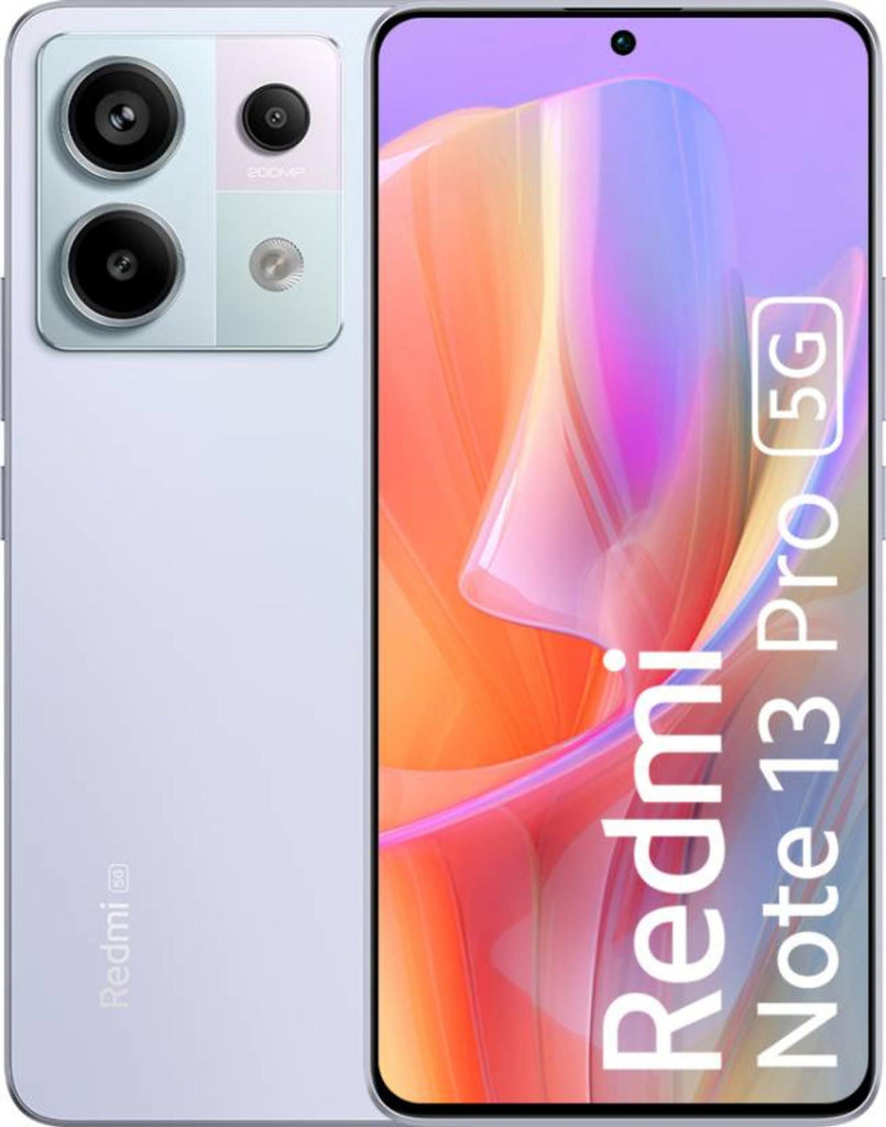 (Refurbished) Redmi Note 13 Pro 5G (Coral Purple, 8GB RAM, 128GB Storage) - Triveni World