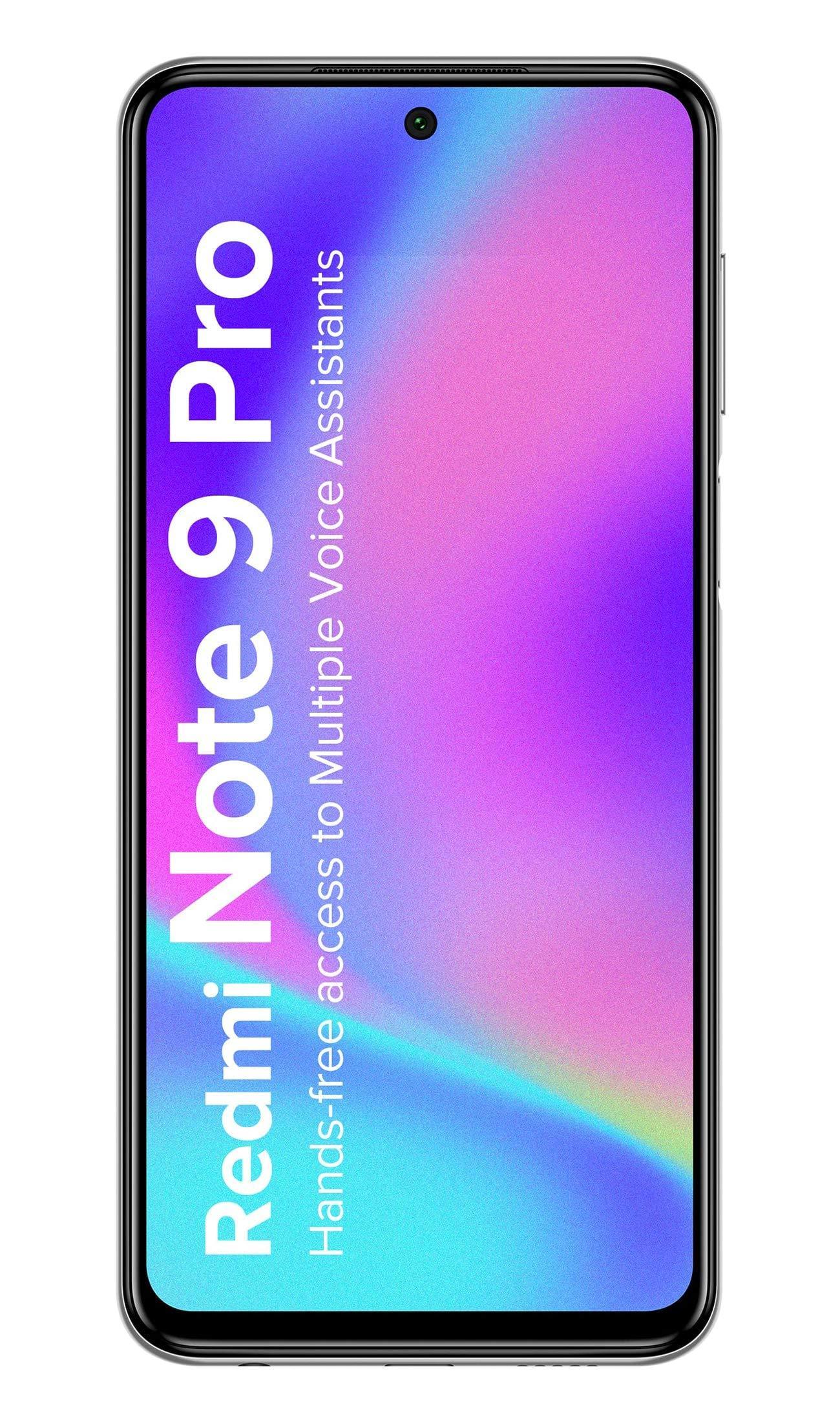 (Refurbished) Redmi Note 9 Pro (Aurora Blue, 6GB RAM, 128GB Storage) - Latest 8nm Snapdragon 720G & Alex - Triveni World