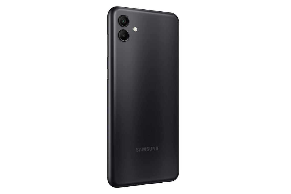 (Refurbished) Samsung Galaxy A04 (Black, 4GB, 64GB Storage) | 50 MP Rear Camera | Face Unlock | Upto 8GB RAM with RAM Plus | MediaTek Helio P35 | 5000 mAh Battery - Triveni World