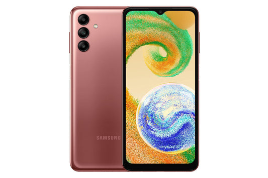 (Refurbished) Samsung Galaxy A04s (Awesome Copper, 4GB, 64GB Storage) | 50 MP Rear Camera | Face Unlock - Triveni World