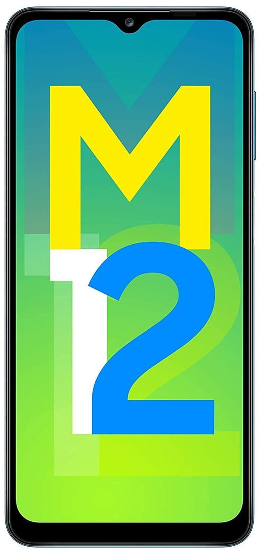 (Refurbished) Samsung Galaxy M12 (Blue,6GB RAM, 128GB Storage) 6000 mAh with 8nm Processor | True 48 MP Quad Camera - Triveni World