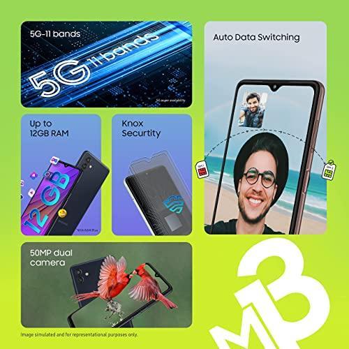 (Refurbished) Samsung Galaxy M13 5G (Midnight Blue, 6GB, 128GB Storage) | 5000mAh Battery | Upto 12GB RAM with RAM Plus - Triveni World