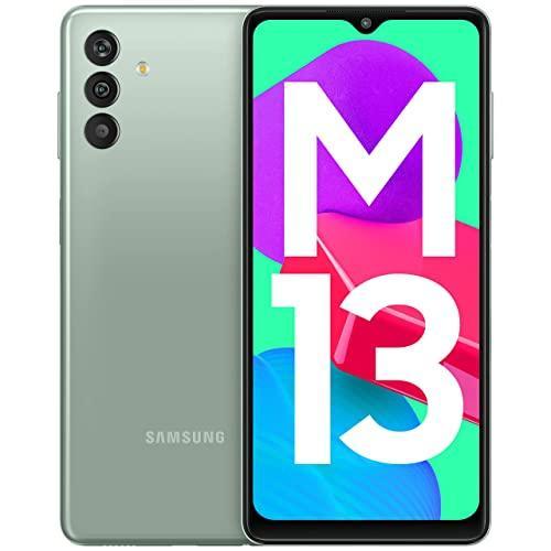 (Refurbished) Samsung Galaxy M13 (Aqua Green, 4GB, 64GB Storage) | 5000mAh Battery | Upto 8GB RAM with RAM Plus Screenshot attached - Triveni World