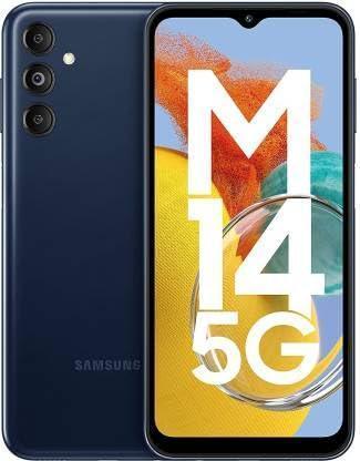 (Refurbished) Samsung Galaxy M14 5G (Berry Blue, 6GB RAM, 128GB Storage) - Triveni World