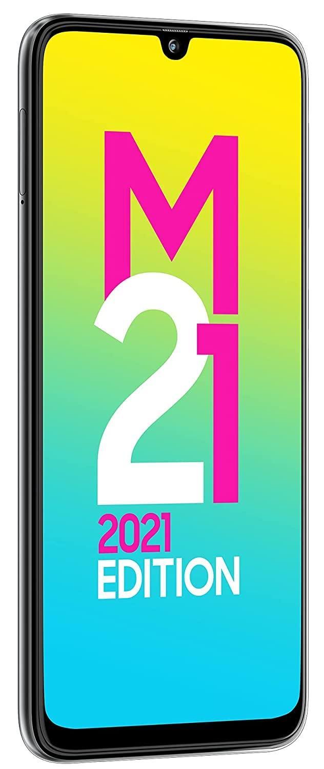 (Refurbished) Samsung Galaxy M21 2021 Edition - Charcoal Black, 4GB RAM, 64GB Storage - FHD+ sAMOLED - Triveni World