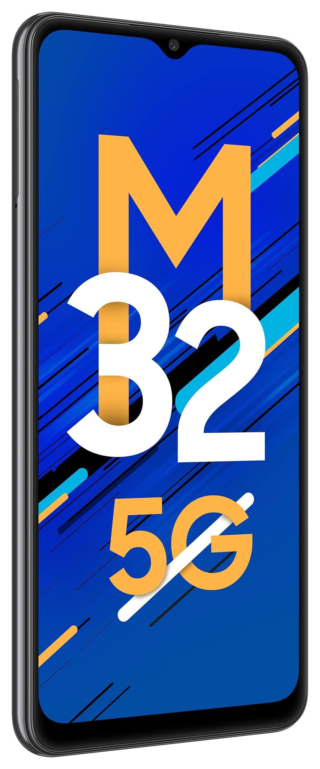 (Refurbished) Samsung Galaxy M32 5G (Slate Black, 8GB RAM, 128GB Storage) - Triveni World