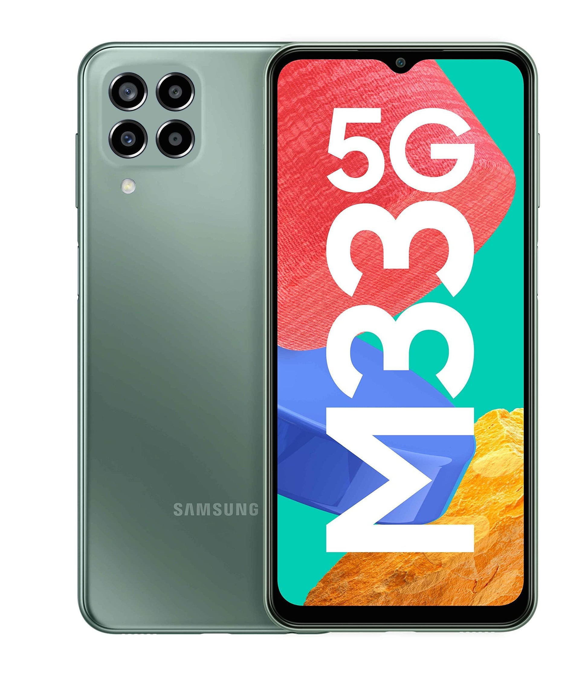 (Refurbished) Samsung Galaxy M33 5G (Mystique Green, 6GB, 128GB Storage) | 6000mAh Battery | Upto 12GB RAM with RAM Plus | Travel Adapter to be Purchased Separately - Triveni World