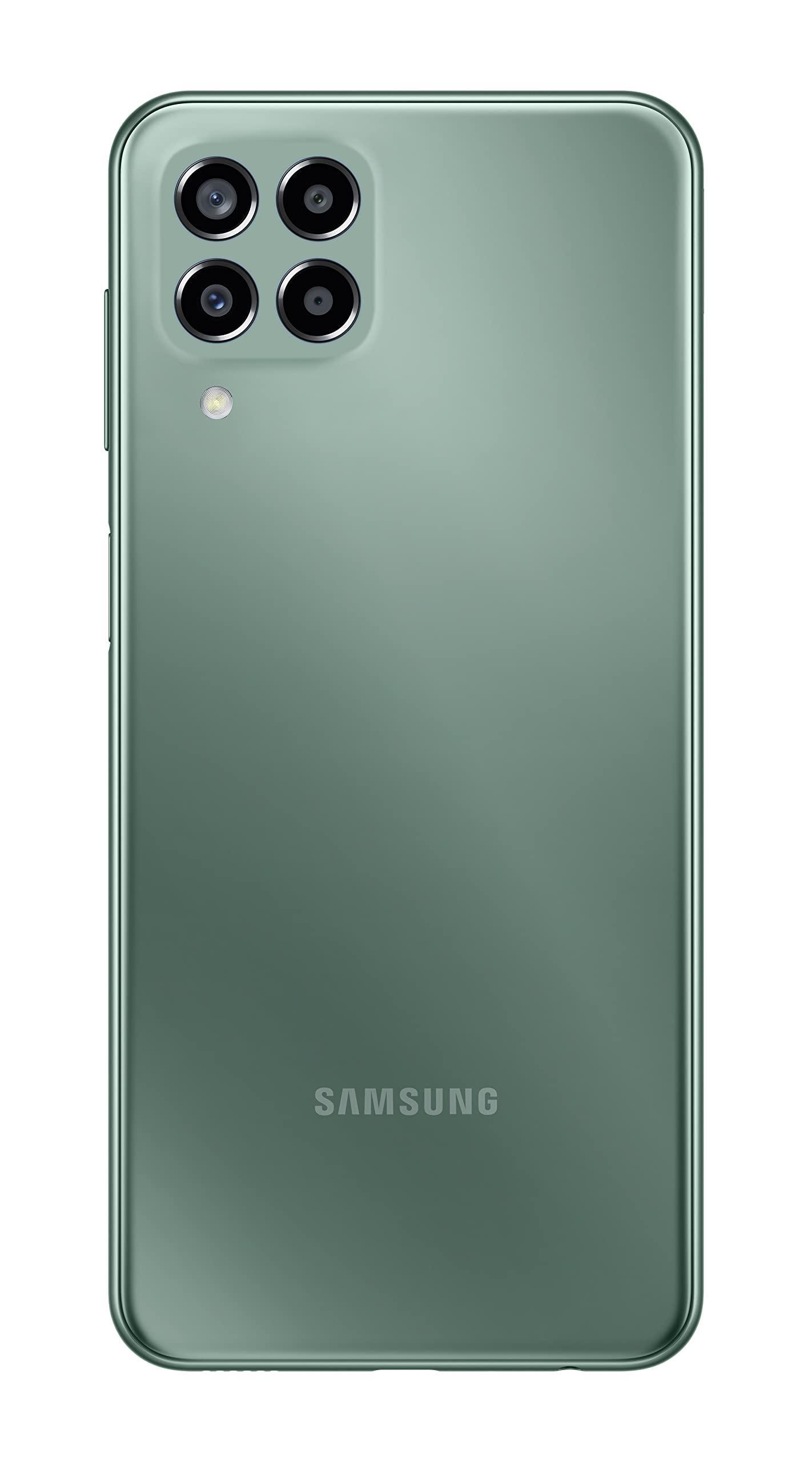 (Refurbished) Samsung Galaxy M33 5G (Mystique Green, 6GB, 128GB Storage) | 6000mAh Battery | Upto 12GB RAM with RAM Plus | Travel Adapter to be Purchased Separately - Triveni World