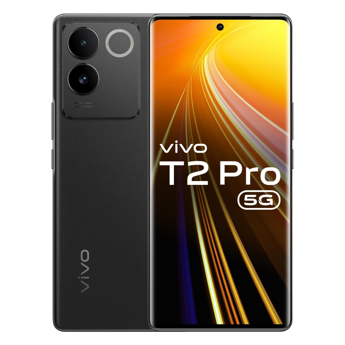 (Refurbished) Vivo T2 Pro 5G (New Moon Black, 256 GB) (8 GB RAM) - Triveni World