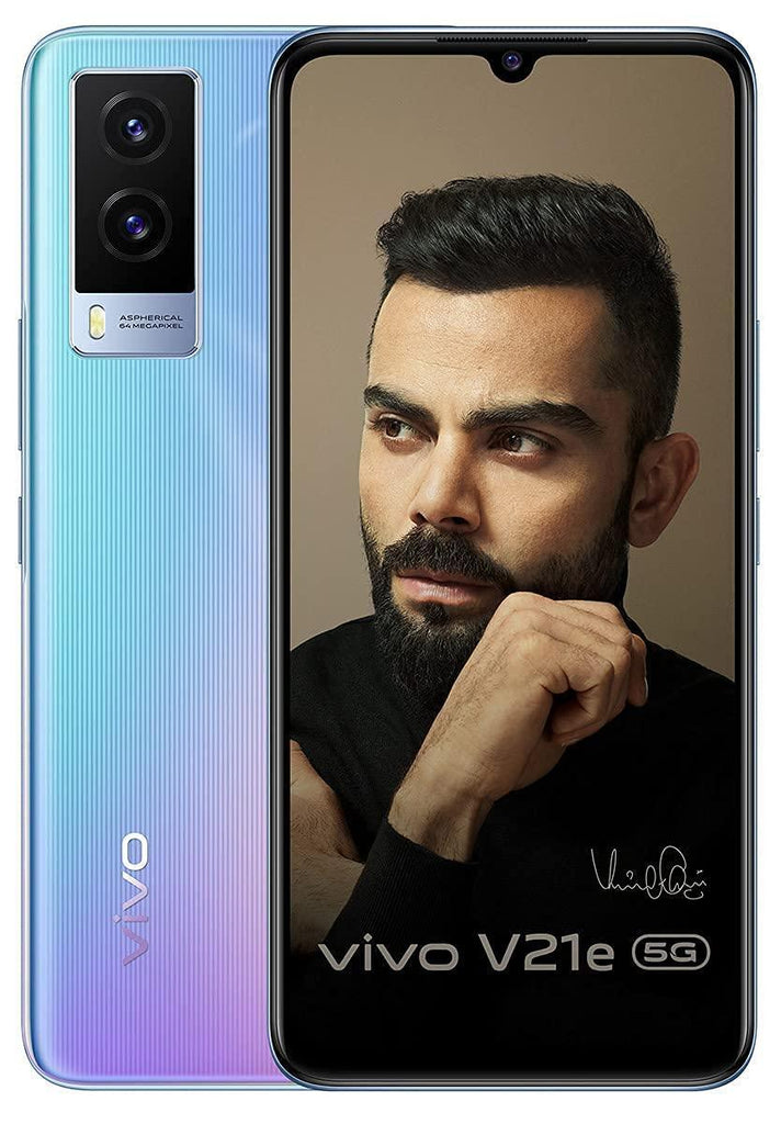 (Refurbished) Vivo V21e 5G (Sunset Jazz, 8GB RAM, 128GB Storage) with No Cost EMI/Additional Exchange Offers - Triveni World