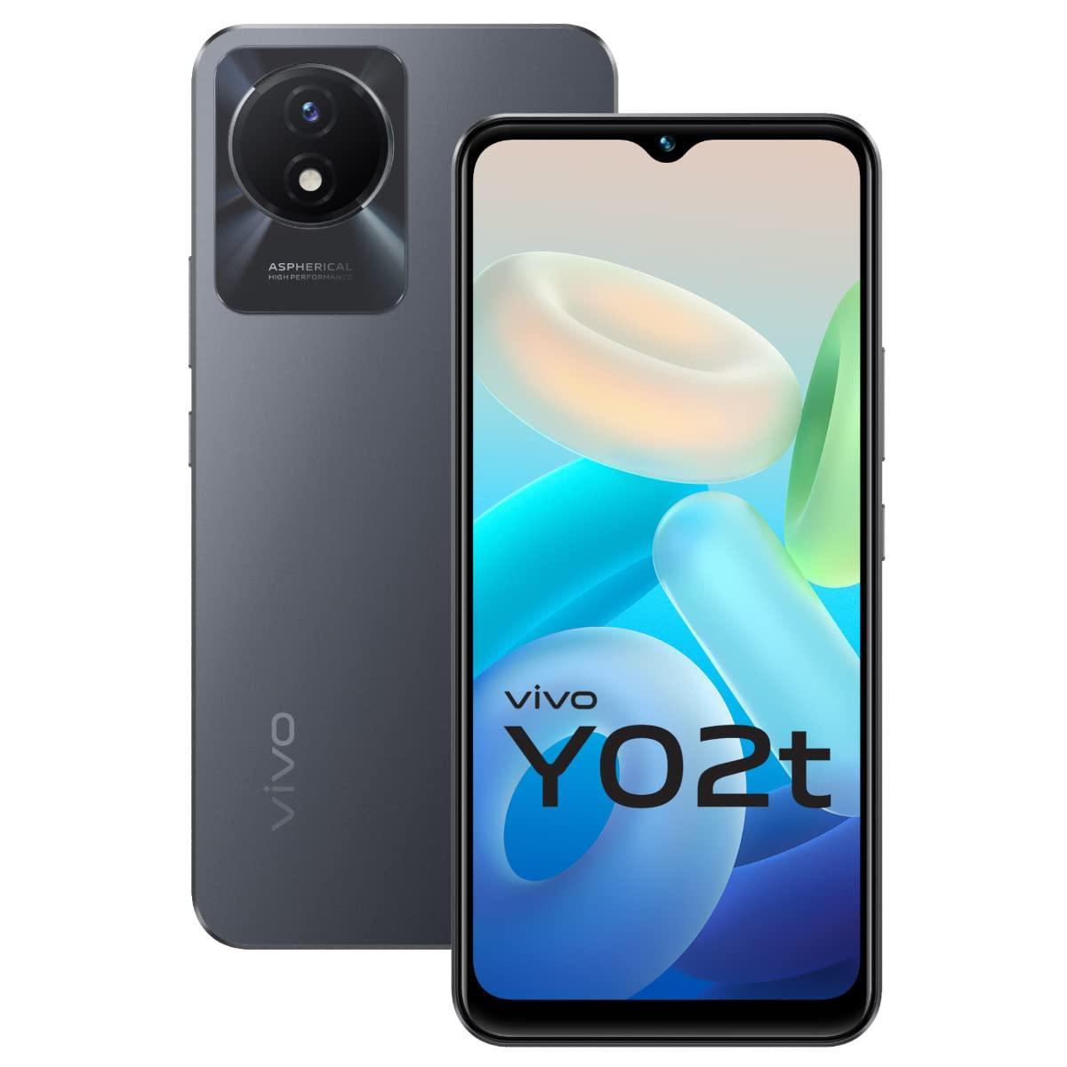 (Refurbished) Vivo Y02t (Cosmic Grey, 4GB RAM, 64GB Storage) with No Cost EMI/Additional Exchange Offers - Triveni World