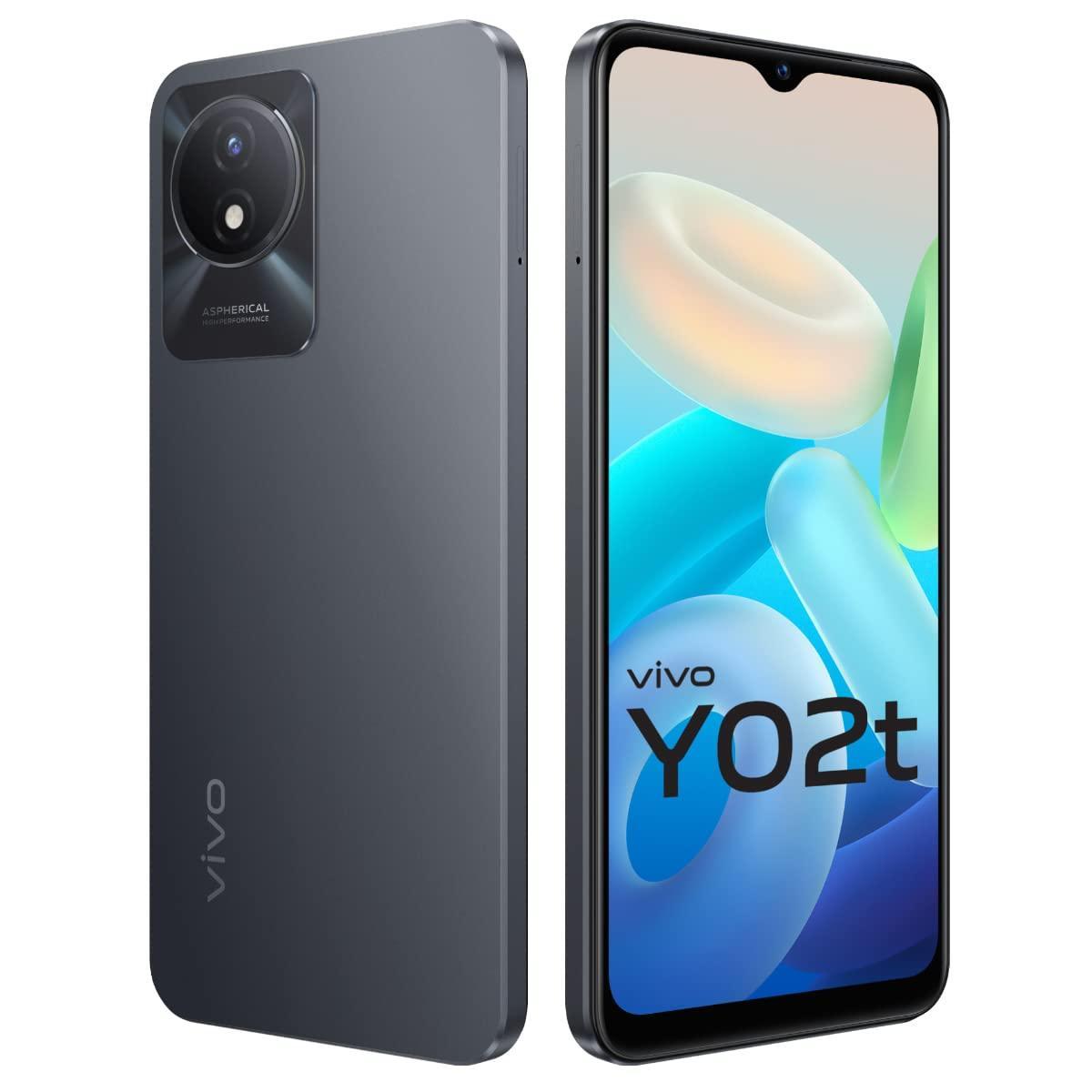 (Refurbished) Vivo Y02t (Cosmic Grey, 4GB RAM, 64GB Storage) with No Cost EMI/Additional Exchange Offers - Triveni World