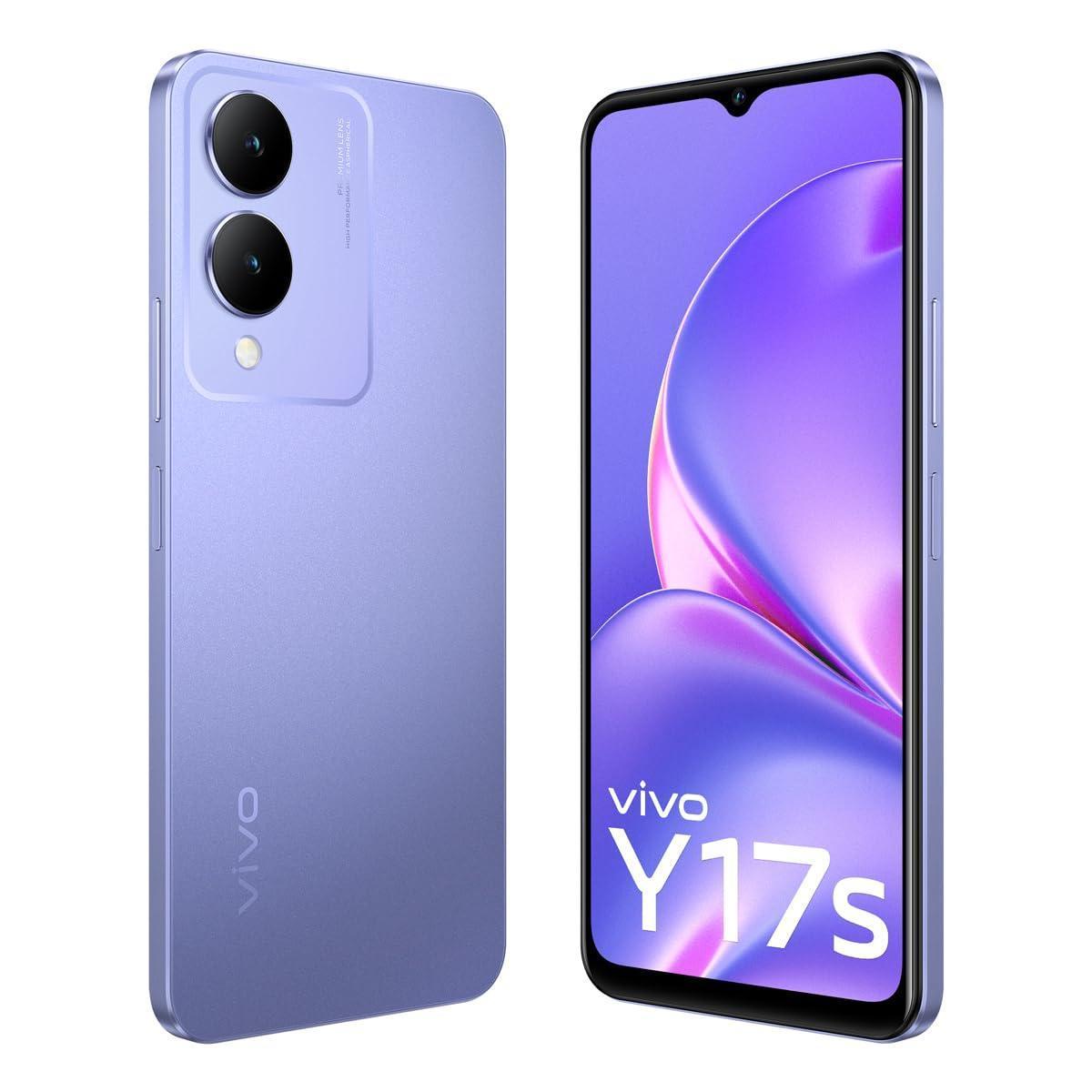 (Refurbished) vivo Y17s (Glitter Purple, 4GB RAM, 128GB Storage) with No Cost EMI/Additional Exchange Offers - Triveni World