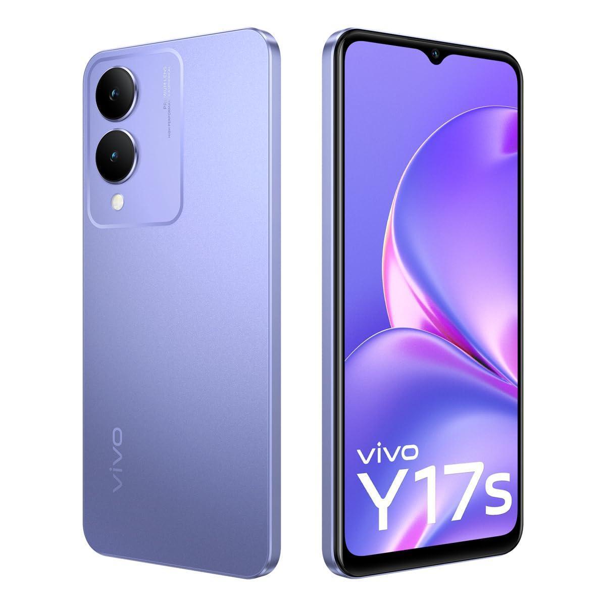 (Refurbished) vivo Y17s (Glitter Purple, 4GB RAM, 128GB Storage) with No Cost EMI/Additional Exchange Offers - Triveni World