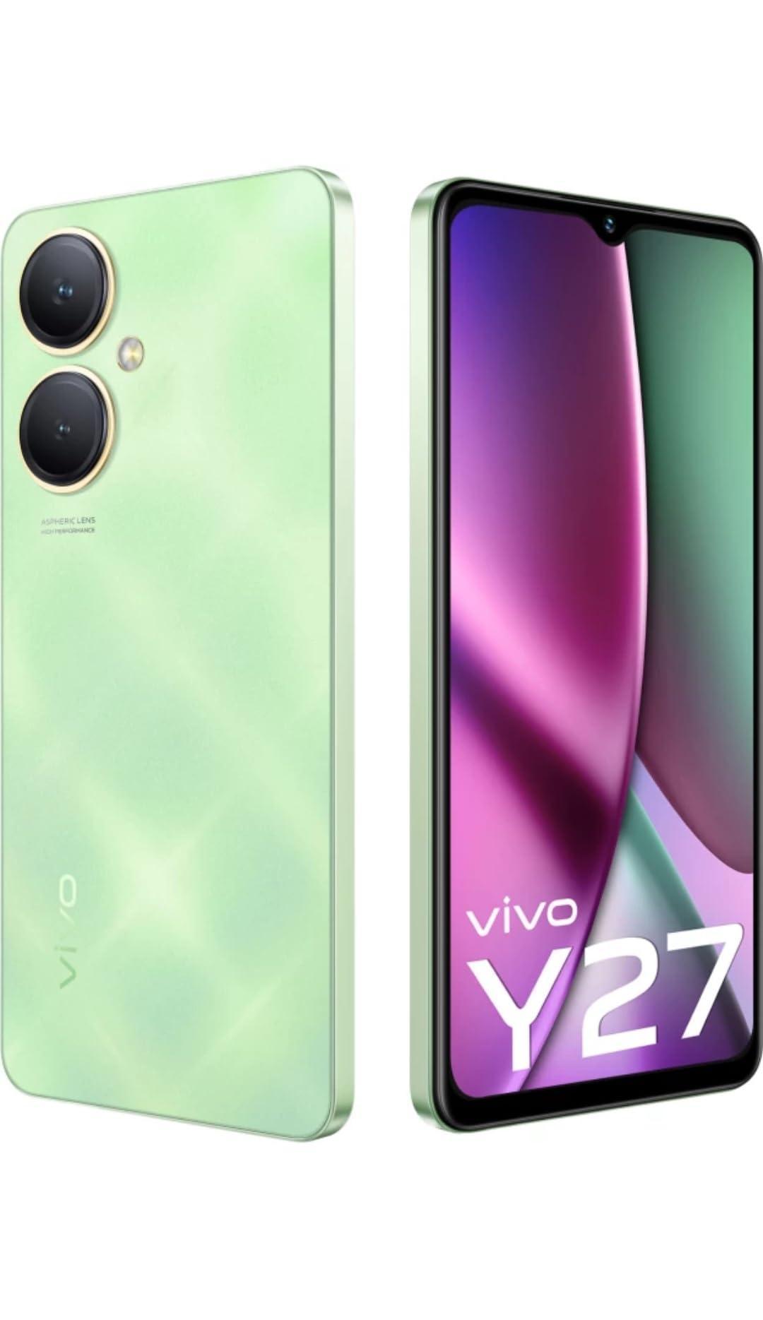 (Refurbished) Vivo Y27 (Garden Green, 6GB RAM, 128GB Storage) Without Offers - Triveni World