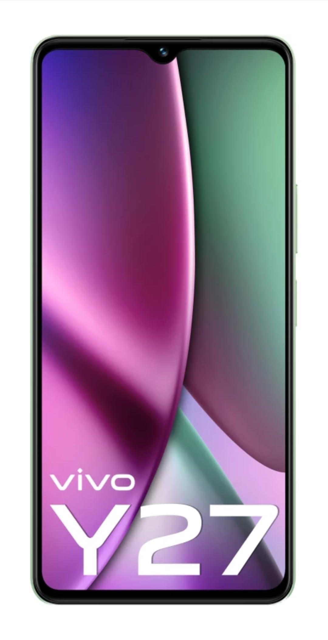 (Refurbished) Vivo Y27 (Garden Green, 6GB RAM, 128GB Storage) Without Offers - Triveni World