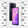 (Refurbished) Vivo Y35 (Agate Black, 8GB RAM, 128GB Storage) with No Cost EMI/Additional Exchange Offers - Triveni World