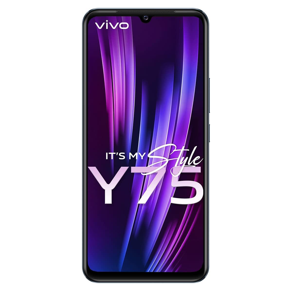 (Refurbished) Vivo Y75 4G (Moonlight Shadow, 8GB RAM, 128GB ROM) Without Offers - Triveni World