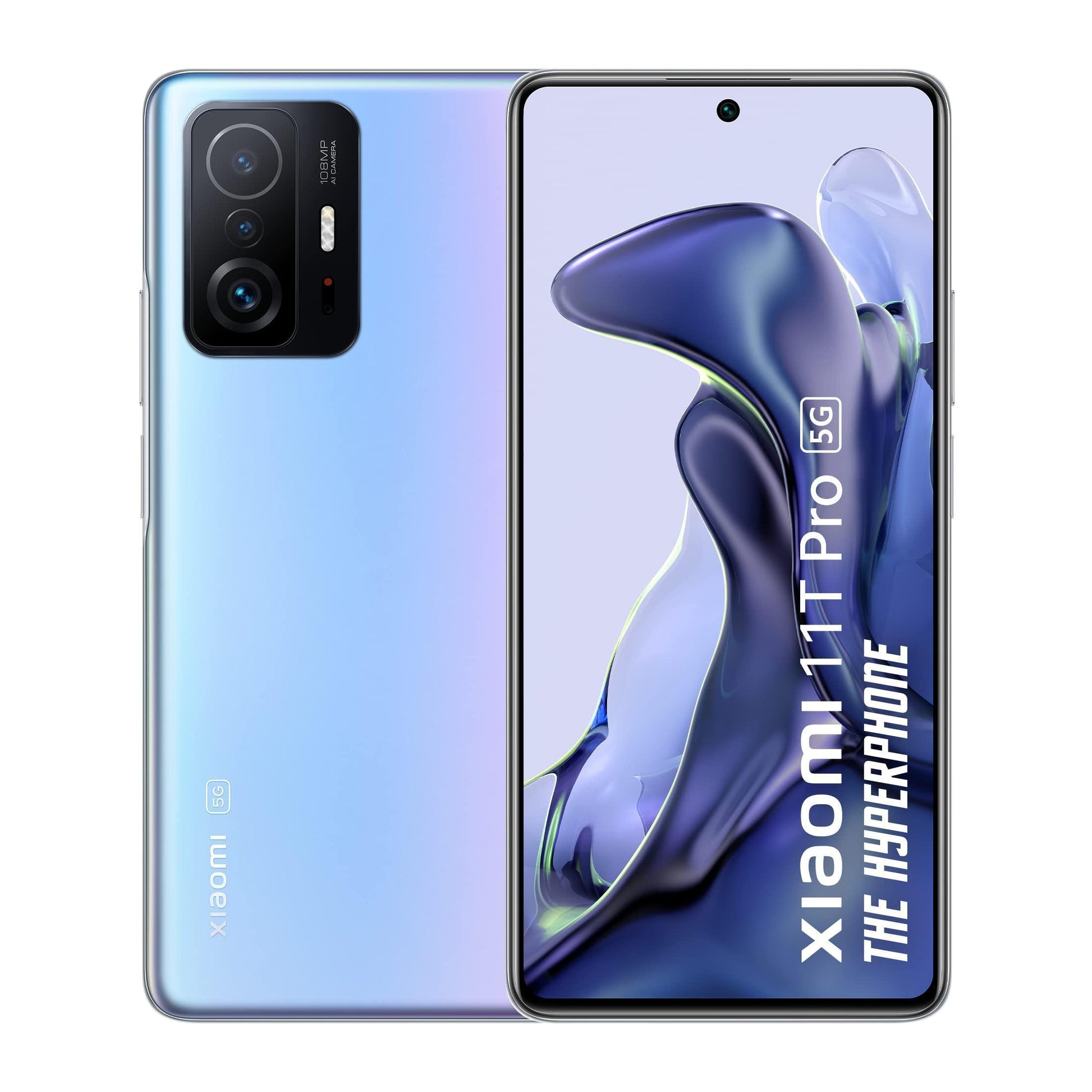 (Refurbished) Xiaomi 11T Pro 5G Hyperphone(Celestial Magic,8GB RAM,256GB Storage) - Triveni World