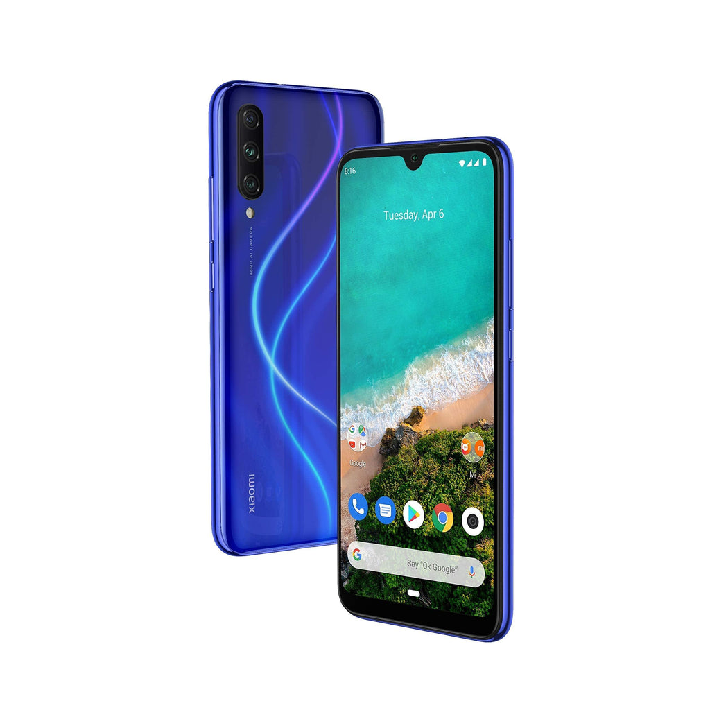 (Refurbished) Xiaomi Mi A3 4GB RAM, 64 GB (Not Just Blue) - Triveni World