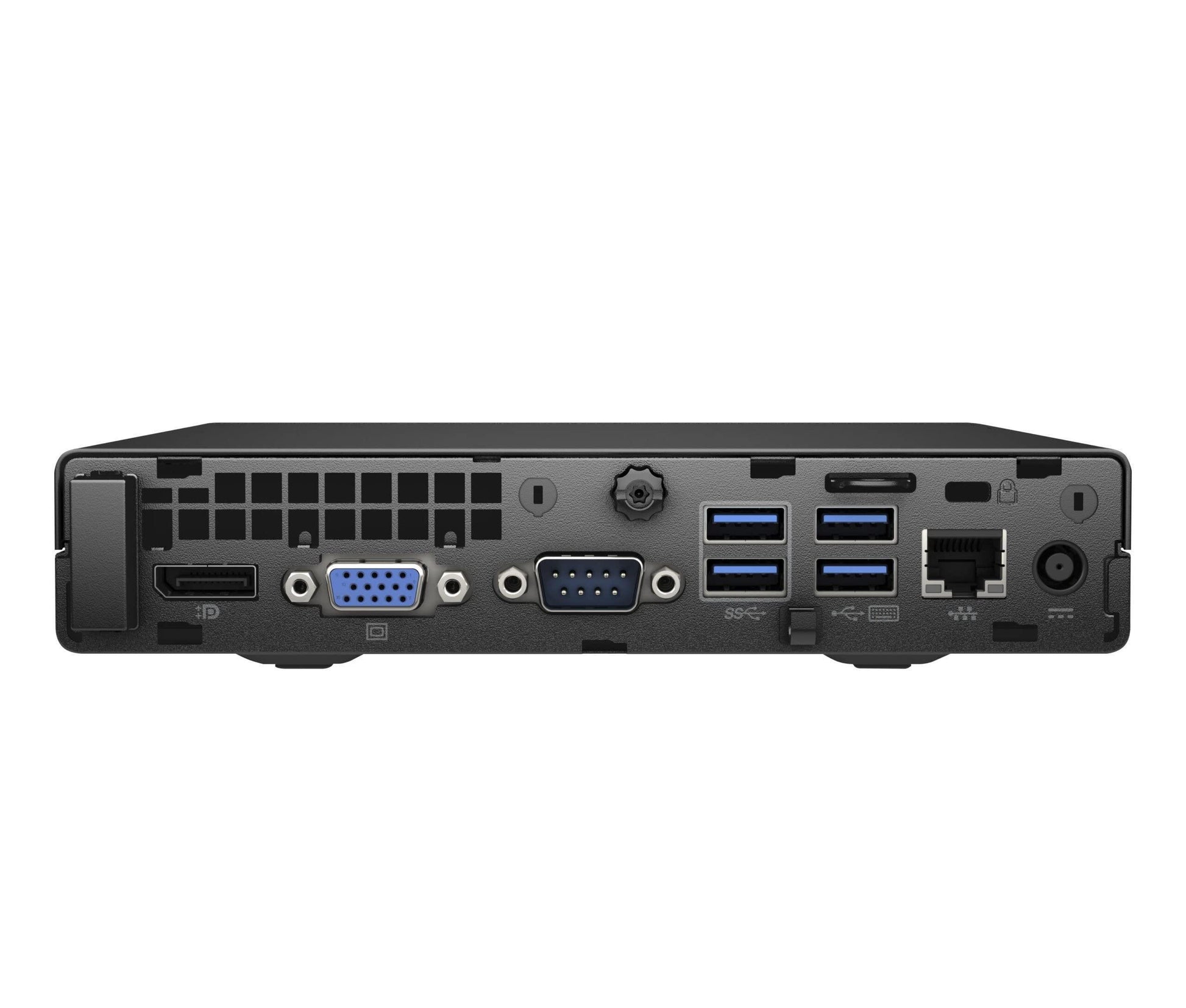 (Renewed) HP Prodesk 600 G2 Tiny Desktop (Core I3 6th gen, 8 GB RAM, 256 GB SSD, Win 10 Pro, MS Office/ Intel HD Graphics/, USB 3.0, Ethernet,VGA), Black - Triveni World