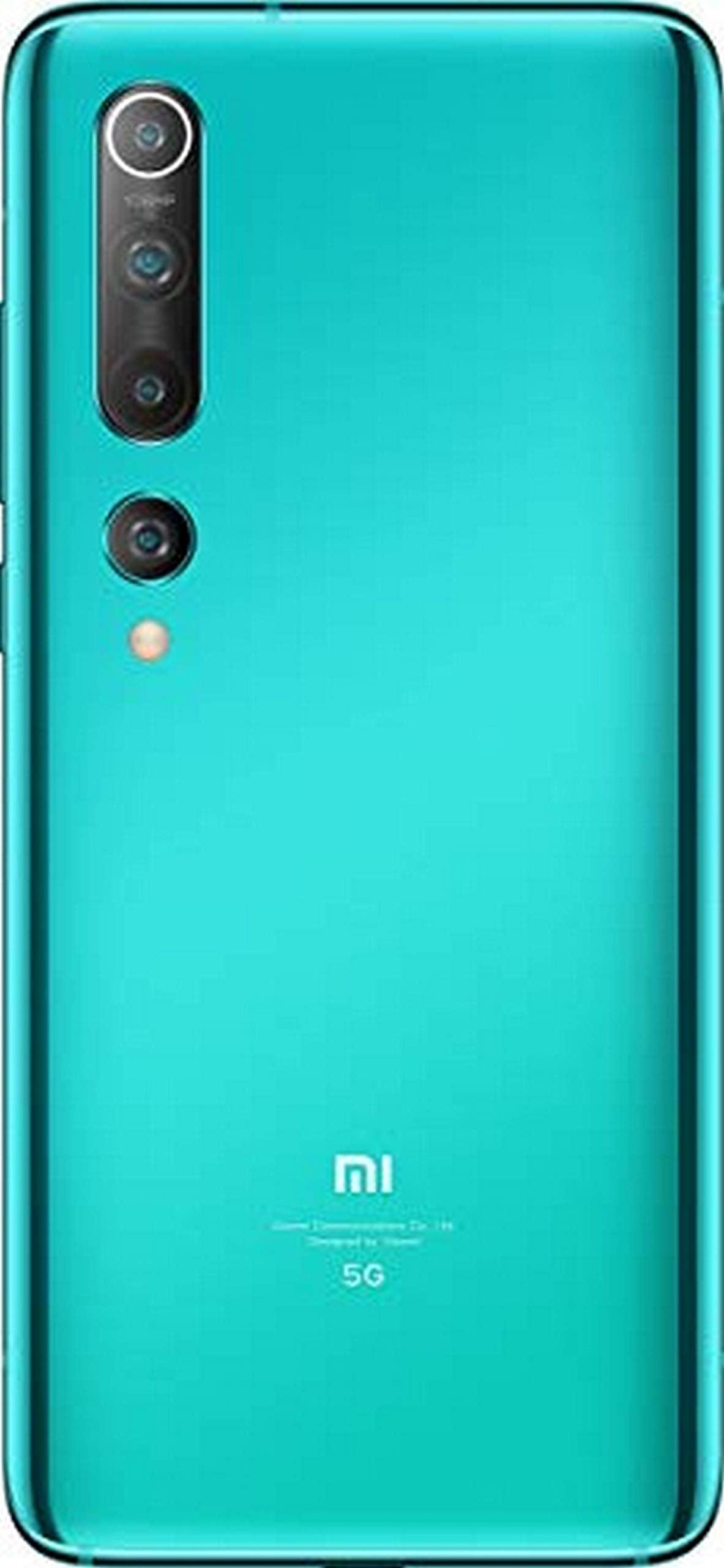 (Renewed) Mi 10 (Coral Green, 8GB RAM, 128GB Storage) - 108MP Quad Camera, SD 865 Processor, 5G Read - Triveni World