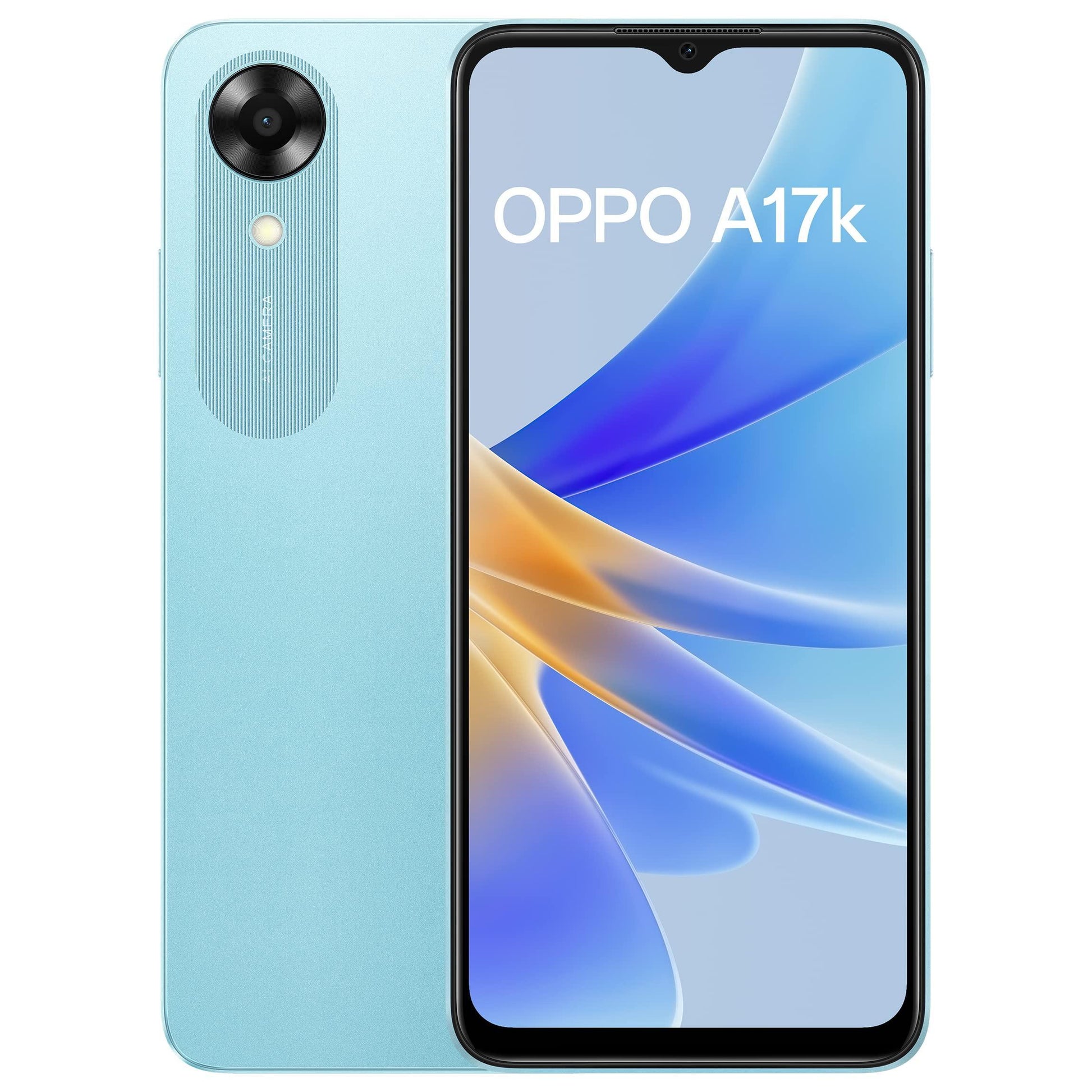 (Renewed) Oppo A17k (Blue, 3GB RAM, 64GB Storage) with No Cost EMI/Additional Exchange Offers - Triveni World