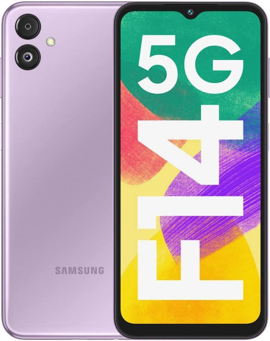 (Renewed) Samsung Galaxy F14 5G (B.A.E. Purple, 6GB RAM 128GB Storage) - Triveni World